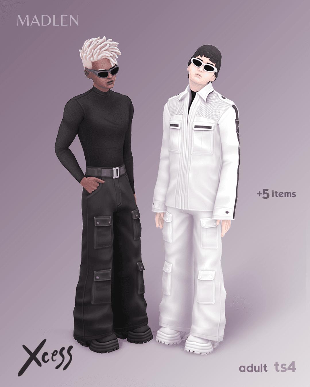 Скриншот мода Мужской сет Xcess Clothing Pack